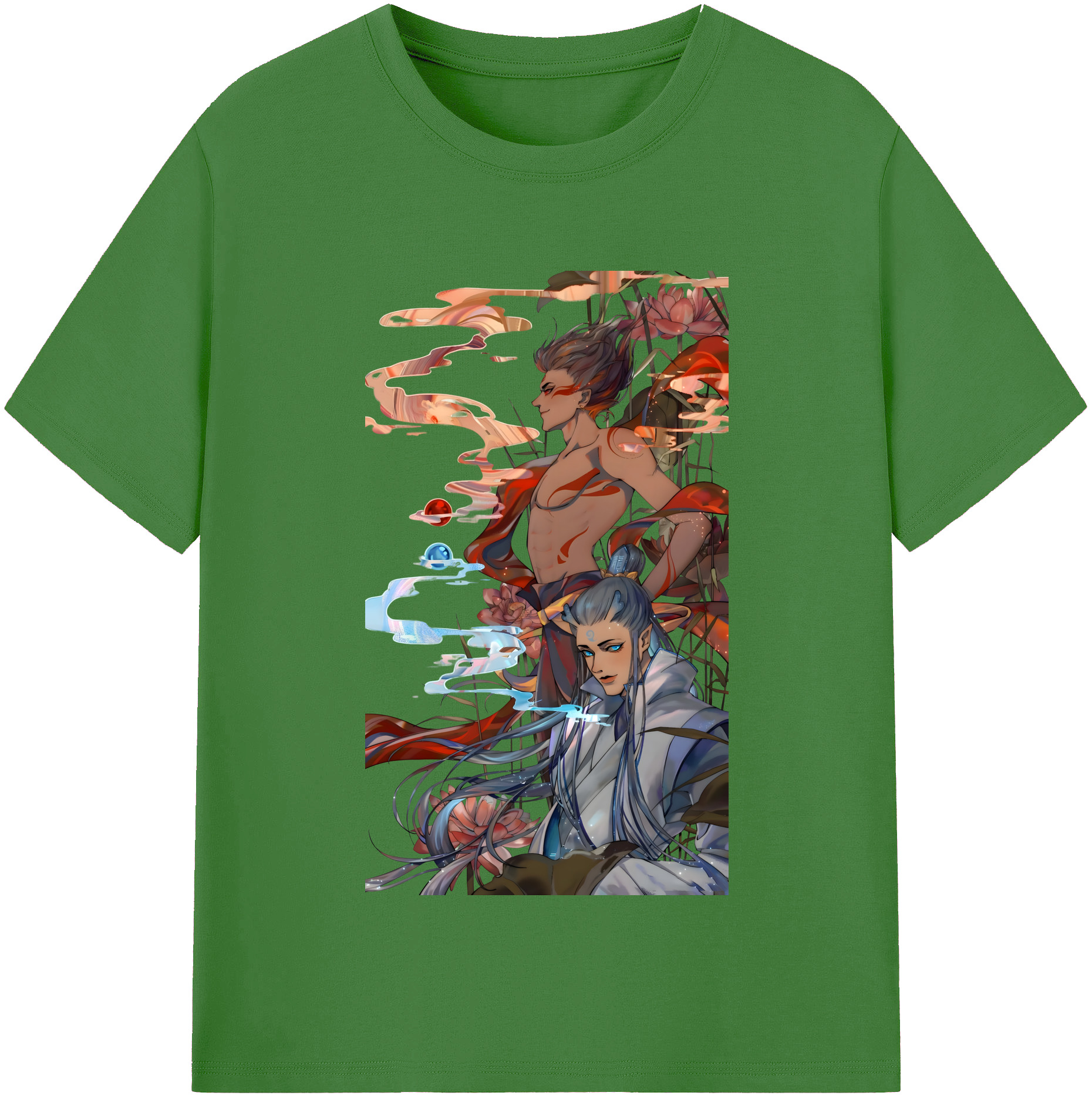 （画像用） Ne Zha 2 ナタ 魔童の大暴れ レディースカジュアルプリントTシャツ（綿100％）